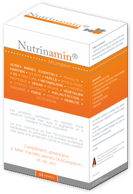 Nutrinamin AAComplex: essenzielle Aminosäuren, Muskel, Erhaltung, Fehlernährung, Knochen, Vegan, Vegetarisch